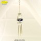 With WIND CHIMES BELLS. ARGENT. - Swarovski Elements