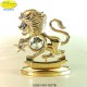 SEGNO ZODIACALE - LEONE GOLD - cm. 9x7 - Elementi SWAROVSKI