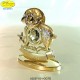 SEGNO ZODIACALE - ARIETE GOLD - cm. 8x6 - Elementi SWAROVSKI