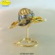 CAPPELLO PER SIGNORA GOLD - cm. 6x5 - Elementi SWAROVSKI