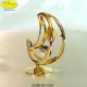 MEZZA LUNA MEDIA GOLD - cm. 7x6 - Elementi SWAROVSKI