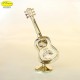 CLASSICAL GUITAR GOLD - Cm. 11 x 5.5 - Swarovski Elements