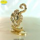 SEGNO ZODIACALE - SCORPIONE GOLD - cm. 8x9 - Elementi SWAROVSKI