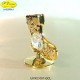 CALZINO GOLD - cm. 6x5 - Elementi SWAROVSKI