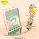 SILVER FLOWER POT WITH METAL FRAME WITH APPLICATIONS SWAROVSKI CRYSTAL - Cm. 10 x 6