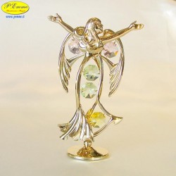 ANGEL BIG GOLD - Cm. 12.5 x 8- elements SWAROVSKI