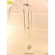 SILVER WIND CHIMES C / DOVE - Swarovski Elements