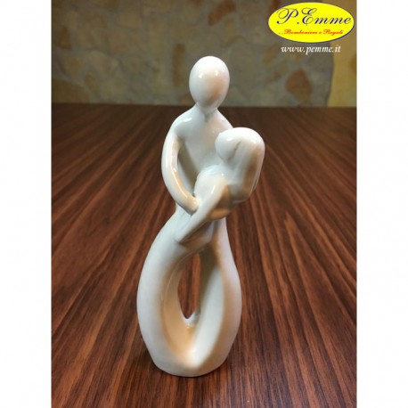 STATUA SMALL WHITE - CM.15X6