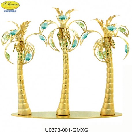 THREE PALMS GOLD - Swarovski Elements