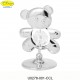 SILVER BEAR - cm. 6x4 - Elementi SWAROVSKI
