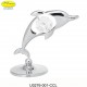 SILVER DOLPHIN - cm. 7x7 - Elementi SWAROVSKI