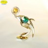 DOLPHIN WITH BALL - Cm. 9 x 8 - Elementi SWAROVSKI