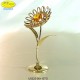 GIRASOLE GOLD - cm. 10x6 - Elementi SWAROVSKI