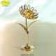 GIRASOLE GOLD - cm. 10x6 - Elementi SWAROVSKI