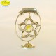 FLOWER 50th ANNIVERSARY GOLD - Cm. 8.5 x 7 - Swarovski Elements