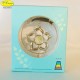 FLOWER 50th ANNIVERSARY GOLD - Cm. 8.5 x 7 - Swarovski Elements