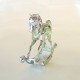 ROCKING HORSE SILVER - Cm. 10 x 9 - Swarovski Elements