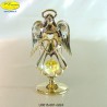 ANGEL WITH HEART GOLD - cm. 8 x 5 - Swarovski Elements